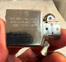 Vintage 1997 Camel Cigarettes Zippo Lighter The Hard Pack Purple Matte Jazz Band picture