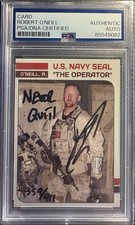 Robert O'Neill The Operator SEAL Team Six Auto Card /911 PSA 85549082 picture