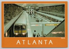 Vintage ATLANTA MARTA Subway Station 4x6 Postcard a23482 picture