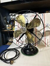 Antique Robbins & Myers 3 Speed ​​4 Blade Electric Oscillating Fan picture