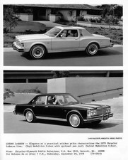 1979 Chrysler LeBaron Press Photo 0091 picture