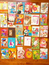 VTG Lot 71 Vintage Greeting Cards 1940s 50s 60s Child Birthday Holiday Wedding picture