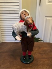 Byers Choice 1997 The Carolers Boy With Lamb Retired picture