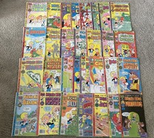 Vintage Richie Rich Variety Digest Comics Magazines lot of 30 used picture