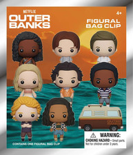 *NEW* Outer Banks: Series 1 3D Foam Collectible Figural Bag Clip (1 Random Bag) picture