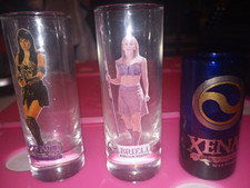 Creation Entertainment Xena Collectibles Lot Shot Glasses Jewelry Keychains picture