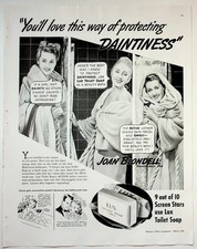1938 Lux Toilet Soap Print Advertisement 10x13 Joan Blondell Vintage picture
