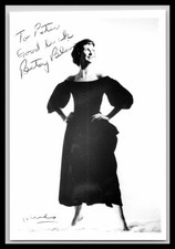 Betsy Blair - Actress - 3x5 Photo - Signed / Autograph (a) picture