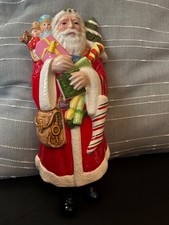VIntage 1979 MCM Japan Santa Claus Hanging Placque Exc. Cond. picture
