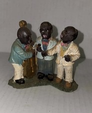 RARE Vintage African American Jazz Musicians Singers Black Figurine picture