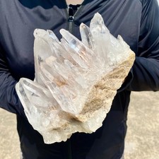 3.7LB A+++ Large Himalayan top quartz clusters/mineral samples - picture