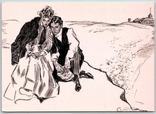 The Last Day of Summer by Charles Dana Gibson - Postcard picture