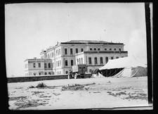 Photo:Salonica Greece 1919 American Red Cross Hospital Ambulance Tent picture