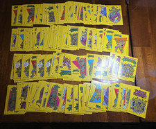 Topps 1989 TMNT Teenage Ninja Turtles Massive Sticker Card Lot of 155 VG-EX avg picture