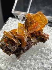Amazing Wulfenite Specimen from Rowley Mine, Arizona, 2.5cm picture