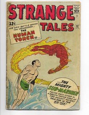 Strange Tales 107 1963 Marvel Comics G+ 2.5 4th App Sub-Mariner Human Torch picture