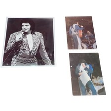Vintage Elvis Presley Black And White Photograph 2 Decals picture