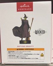 2026 Wicked Elphaba Thropp Defying Gravity Magic Hallmark Keepsake Ornament NIB picture
