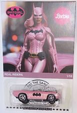 Pink '69 Chevy Camaro CUSTOM Hot Wheels Barbie Batgirl Series w/ RR picture