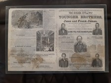 RARE 1880s W.S. Bryan Publisher's Prospectus - Border Outlaws Jesse/Frank James picture