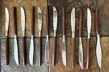 Vintage 11-piece set MCM EKCO Eterna CANOE MUFFIN KNIVES Flatware Knive + BONUS picture