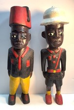 Vtg Mid 1900's West African Folk Art 