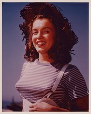 1980s MARILYN MONROE STUNNING PORTRAIT ANDRE DE DIENES ORIGINAL Photo 453 picture