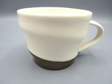 Starbucks Off-white Swirl Design Logo on Copper Bottom Tea Coffee Mug 12 oz (09) picture