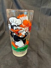 1976 Pepsi Cola Looney Tunes Daffy Duck & Tasmanian Devil Taz Collector Glass picture