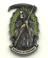 G65 American Fork Police SET Santa Muerte Narcotics Utah Challenge Coin picture