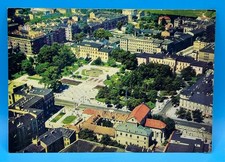 Lublin Litewski Square Aerial View 1969 Poland PRL K. Jabłoński Postcard picture