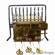 Urgos UW03038B 9 Tube Triple Chime Grandfather Clock Movement Germany picture