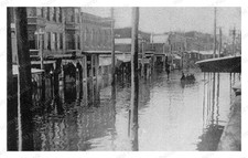 Plymouth Pennsylvania 1902 Main Street Flood Standard Postcard picture
