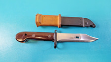 Vintage Rare Hungarian Bayonet Knife + Scabbard Hungary  TR1028 picture