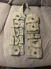 Hinson Manufacturing Coming Co Ww2 M1 Garand Cartridge Belt 1941 Original picture