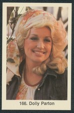 1978 DOLLY PARTON SAMLARSAKER SWEDISH MUSIC CARD #166 NM+ picture