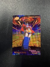 2026 Upper Deck Transformers Optimus Prime Unicron Foil /86 #1 40th Movie picture