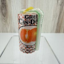 Can-D-Sip Vintage 80s Candy 1985 Soda Orange Unopened Sealed picture