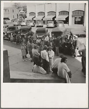 Photo, 1930's Outside the Labor Temple during the cotton strike Bakersfield, CA  picture