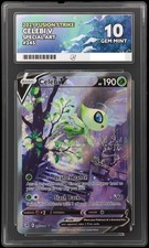ACE 10 Celebi V 245/264 Fusion Strike Pokemon Gem Mint picture