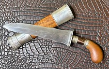 Original Antique Philippine MORO DATU PINAL Dagger  8” picture