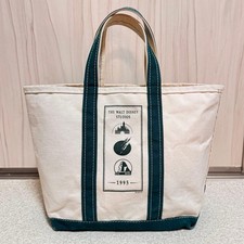 L.L.Bean x Walt Disney Studios 90s USA Made Tote Bag Vintage Disney Print picture
