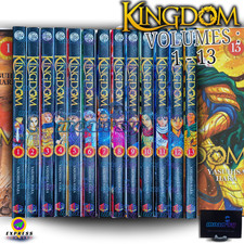 Kingdom Manga Vol 1-13 English Version Full Set Historical Action War Comic picture