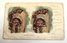 1904 H H Tammen War and Peace Native American Babies Postcard 1907 Postmark picture