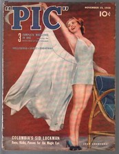 MAG: PIC 11/15/1938-Street & Smith-Joan Crawford-cheesecake pix-Gary Cooper-S... picture