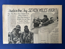 1929 Newspaper American Fliers St Clair Streett, Albert Stevens Personal Account picture
