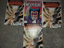 Wolverine #1 (1982) & Secret Wars #5 (2015) - Lot Of 4 picture