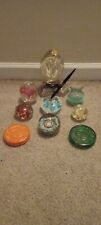 vintage glass paperweights Haynes, Joe Rice And More. 9 Total picture
