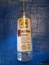 Ketel One Vodka Liquor Bottle, Clear Glass, 6 Liter Volume Very Rare picture