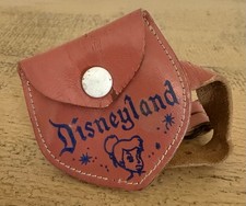 Vintage Disneyland Child Wrist Purse Tinkerbell WORN CRACKED Souvenir picture